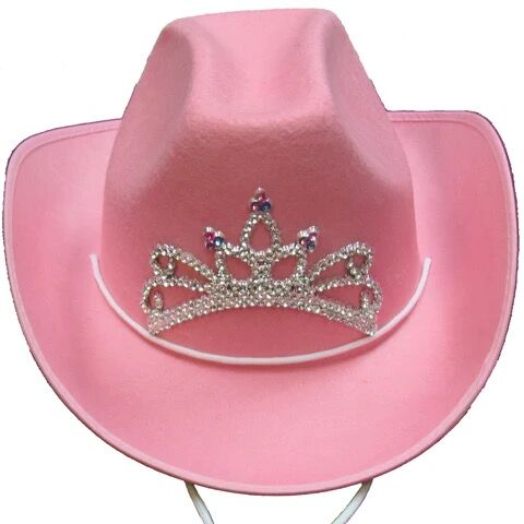 Cowgirl Felt Hat in Pink, Child