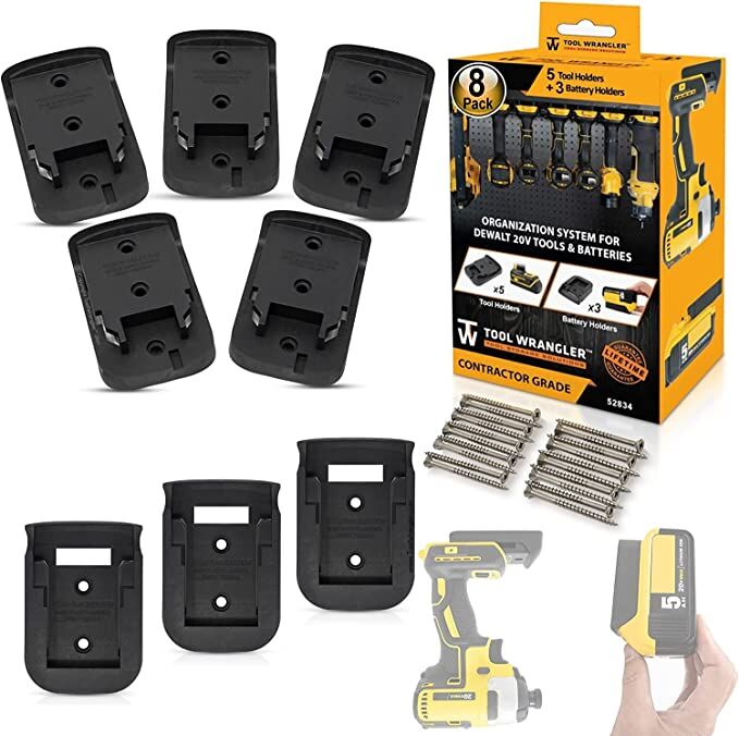DeWALT DIY Tool Storage Solutions, 8-Pk