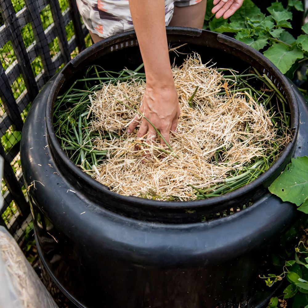 HealthiStraw GardenStraw Premium Wheat Straw Garden Mulch, 3-Cu Ft