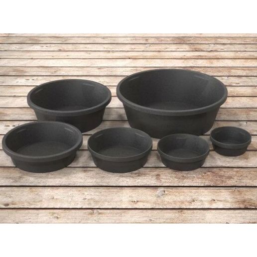 Rubber Feed Pan, 1-Gal