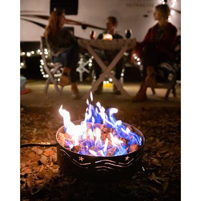 Portable Propane Campfire with Storage Bag