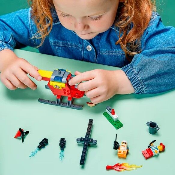 Lego Fire Helicopter