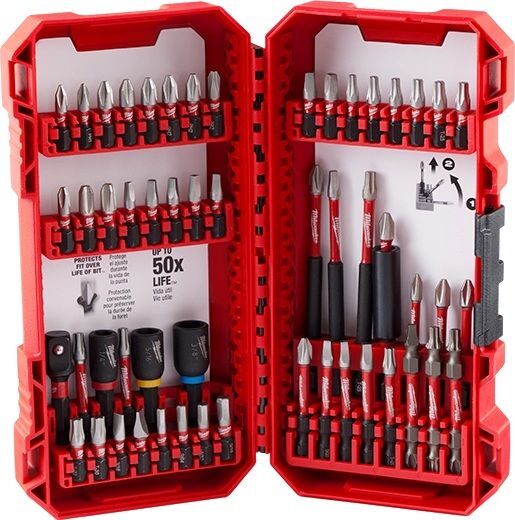 Milwaukee SHOCKWAVE Impact Duty Driver Bit Set, 54-Pk