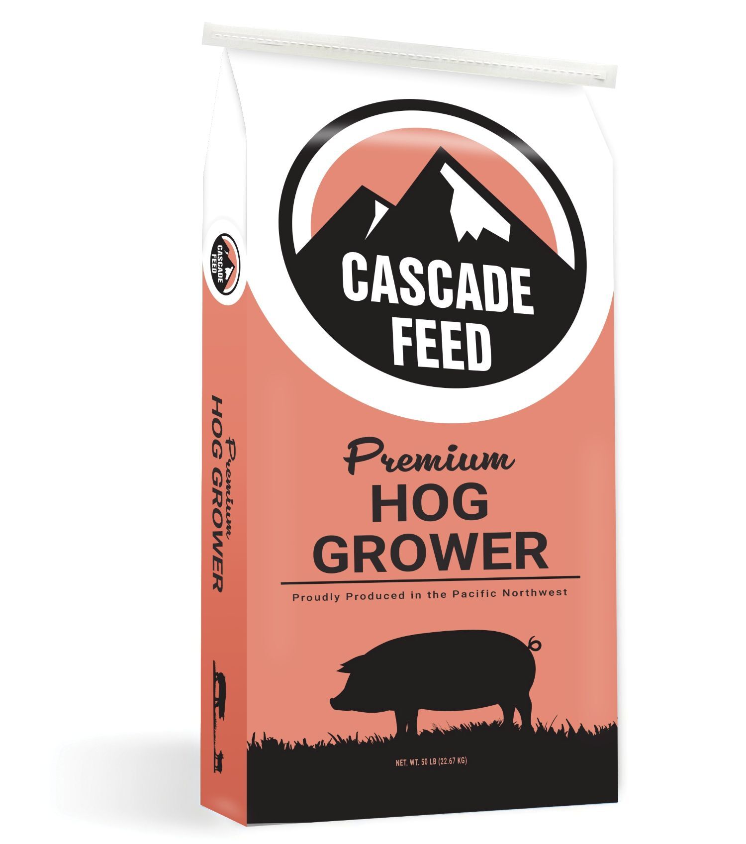 Cascade Feed Premium Hog Grower, 50-Lb