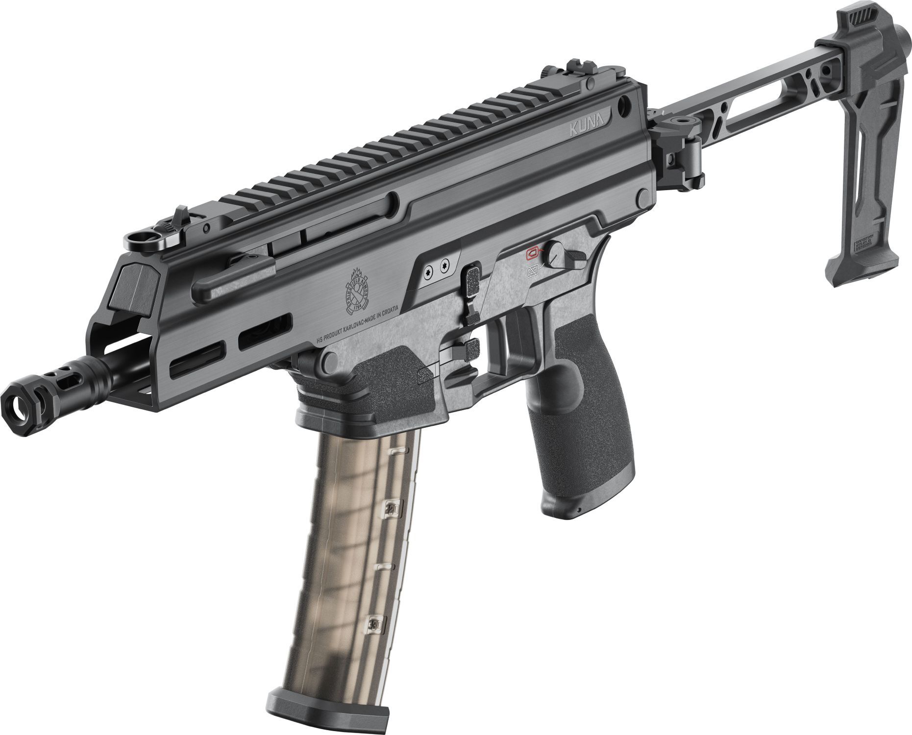 Springfield Armory Kuna 9mm PCC Style Pistol With Strike Industries FSA Brace, 30-Rd