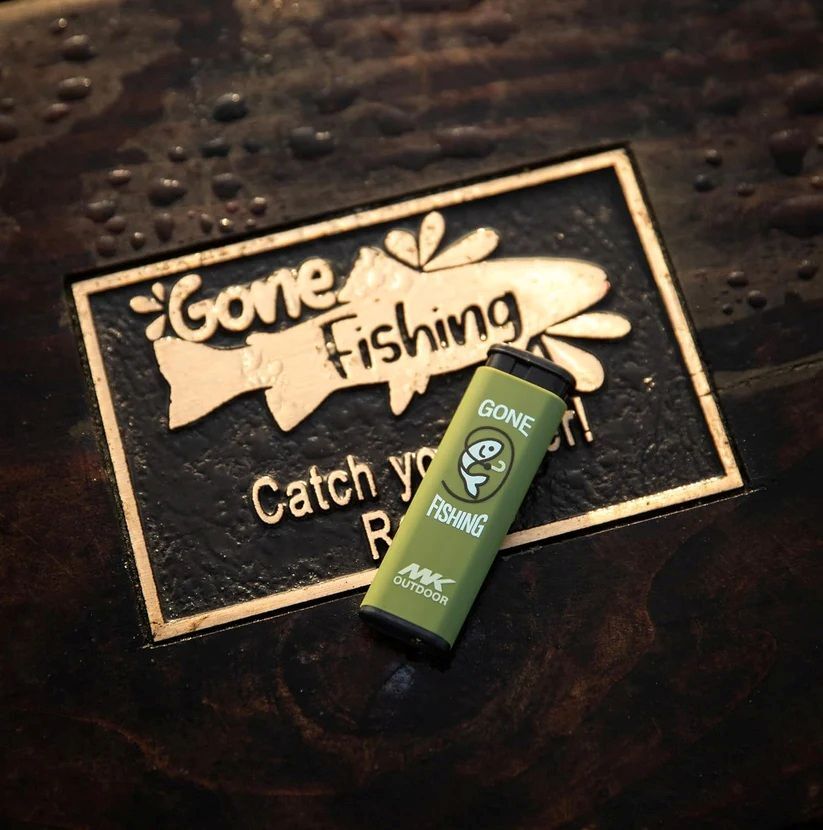 MK Lighter Outdoor Series, Alpine Set, Windproof Flame, Pocket Lighters Assortment