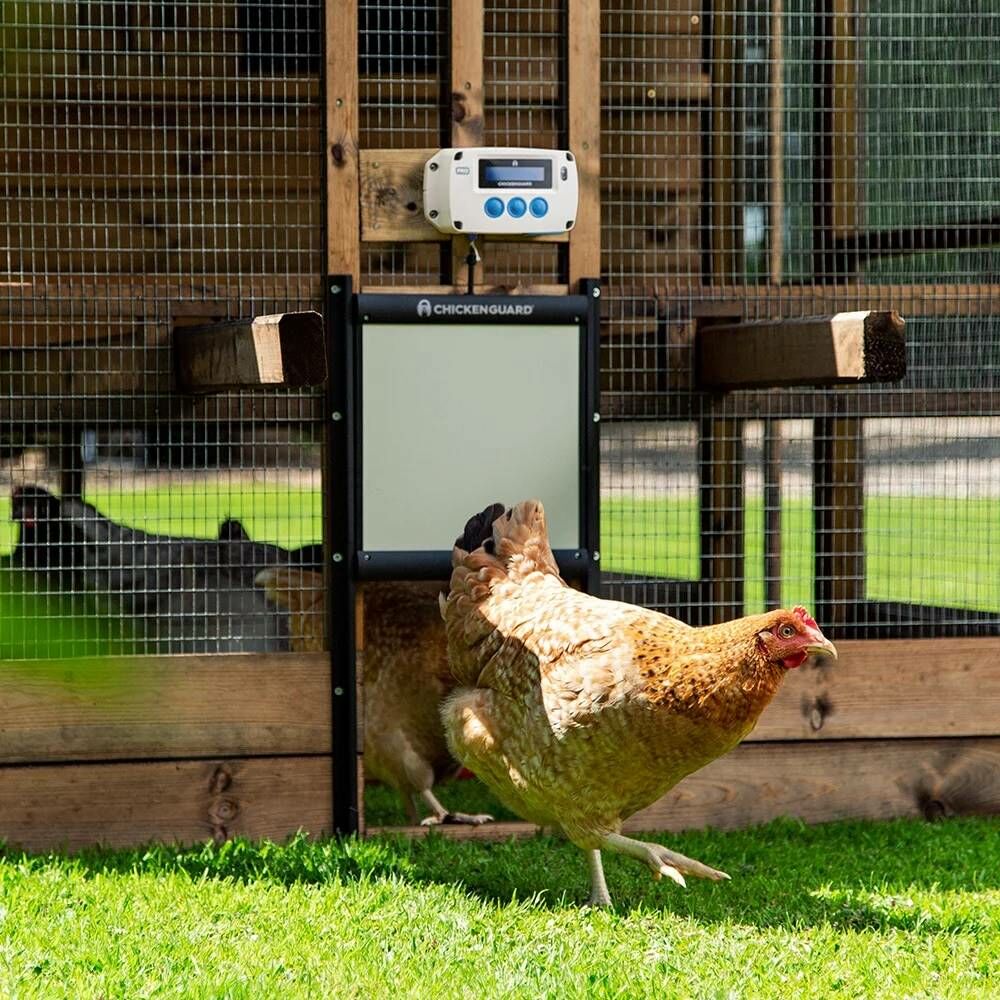 Premium Automatic Coop Door Opener & Self Locking Door
