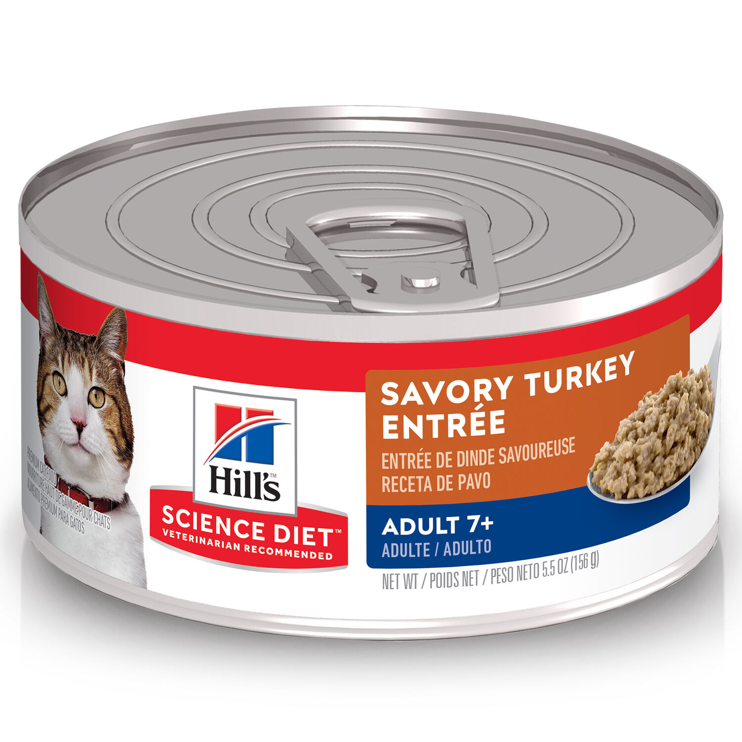Hill's® Science Diet® Savory Turkey Entrée Senior Wet Cat Food, 5.5-Oz