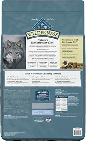 Blue Wilderness Grain Free Chicken Dry Dog Food, 24-Lb