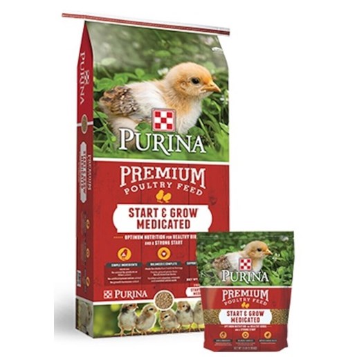 Purina Chick Start & Grow Medicated, 25-lb bag