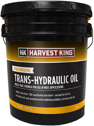 Harvest King Premium Universal Tractor Trans-Hydraulic Fluid, 5-Gal Bucket