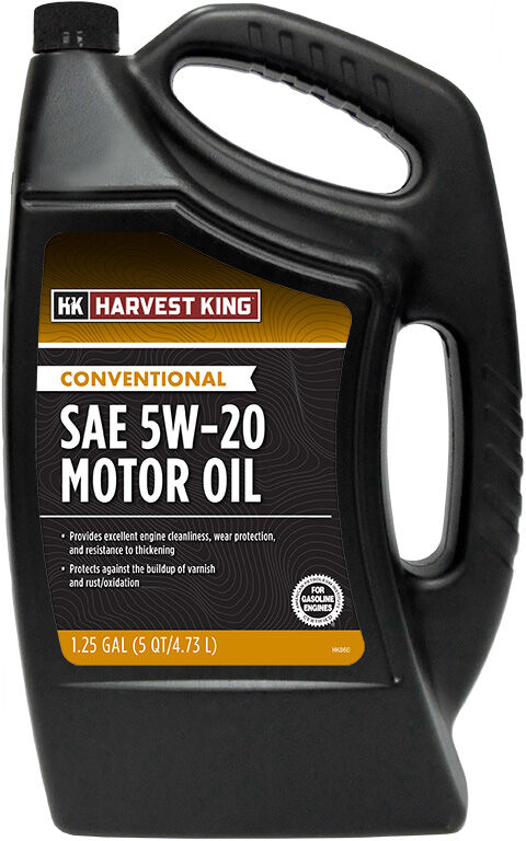 Harvest King Conventional 5W-20 Motor Oil, 5-Qt Jug