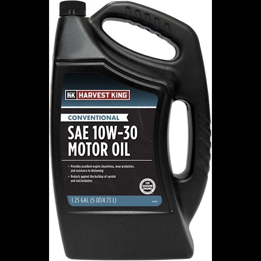 Harvest King Conventional 10W-30 Motor Oil, 5-Qt Jug