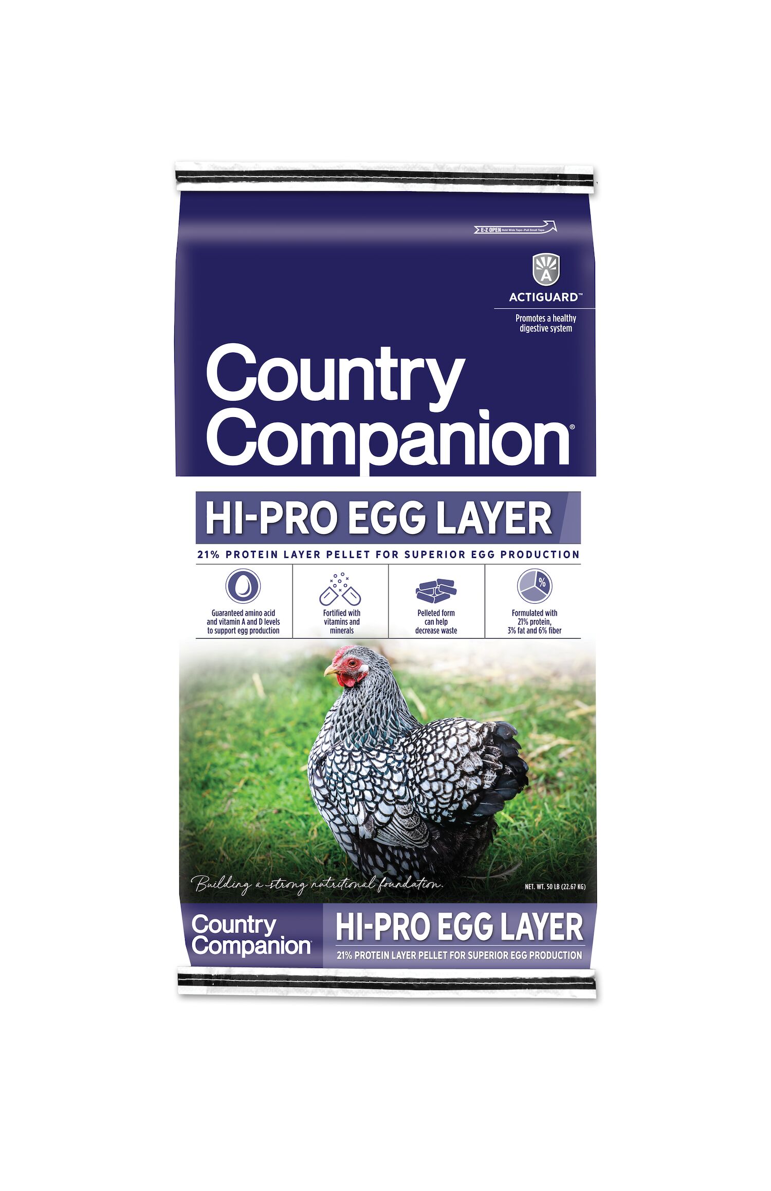 Country Companion Hi-Pro Egg Layer, 50-Lb