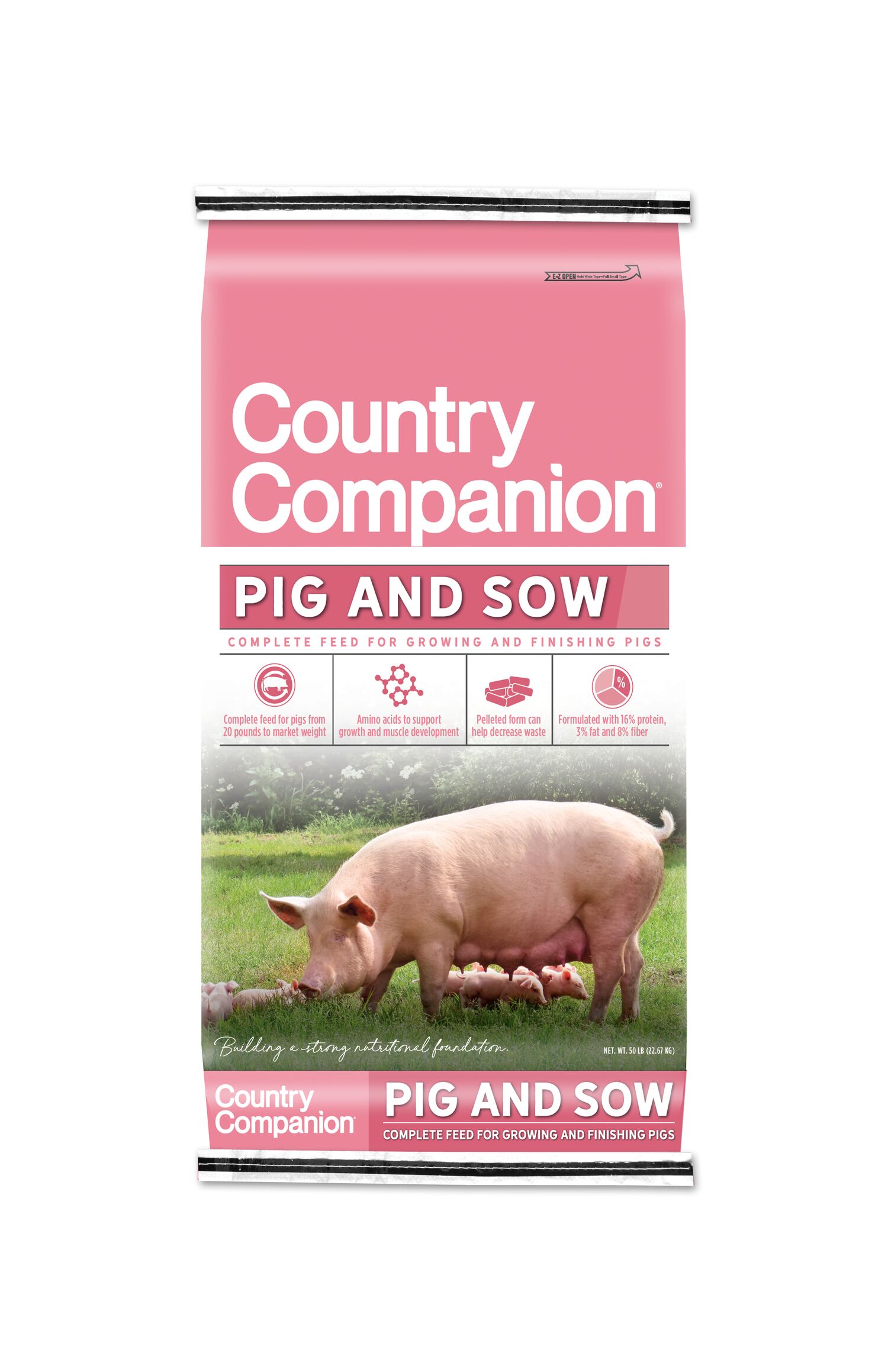 Country Companion Pig & Sow, 50-Lb