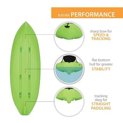 Lifetime Spitfire 8-Ft  Sit-On-Top Kayak