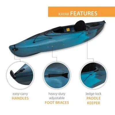 Lifetime Guster 10 Sit-In Kayak