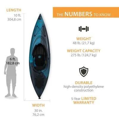 Lifetime Guster 10 Sit-In Kayak