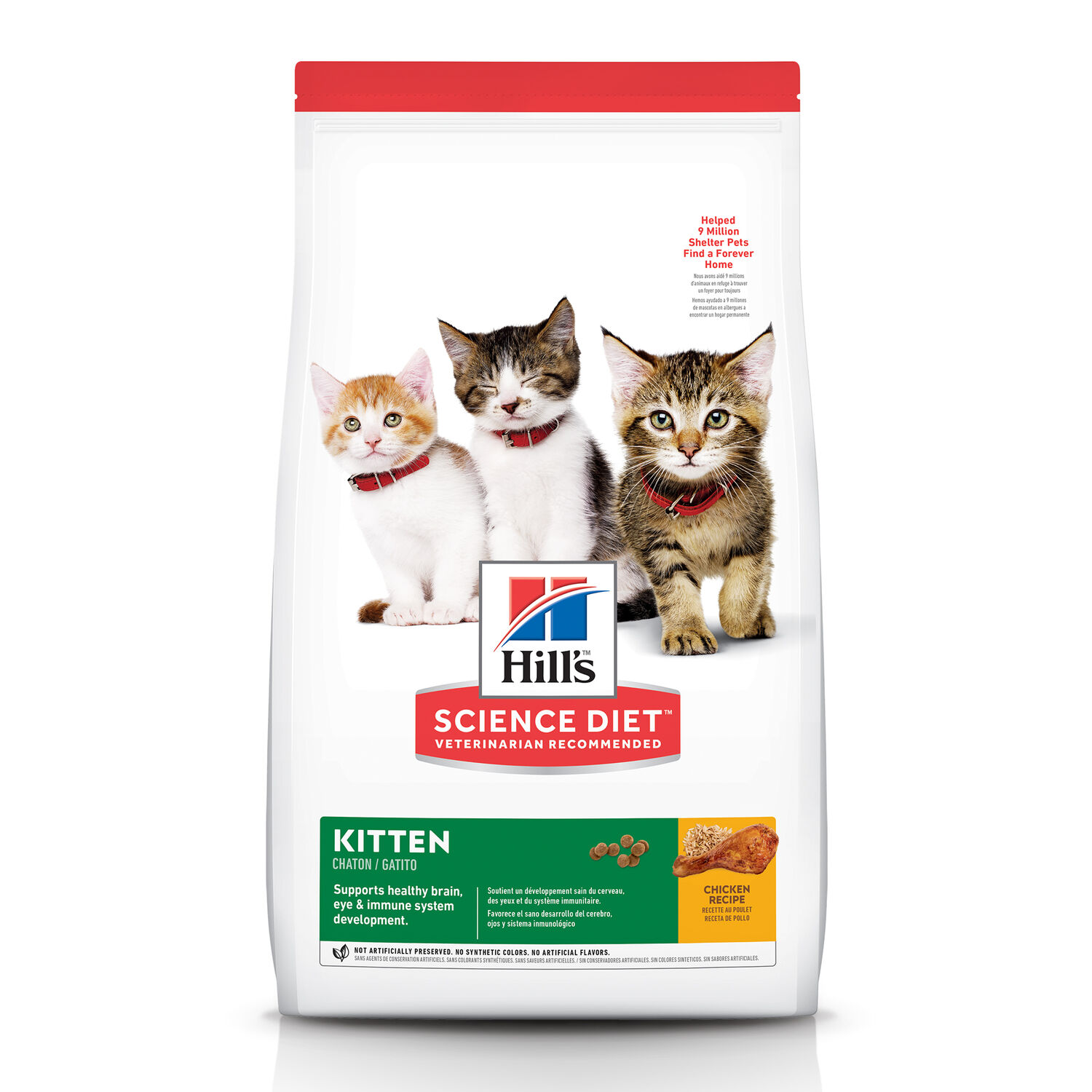 Hill's® Science Diet® Chicken Recipe Kitten Dry Food, 7-Lb