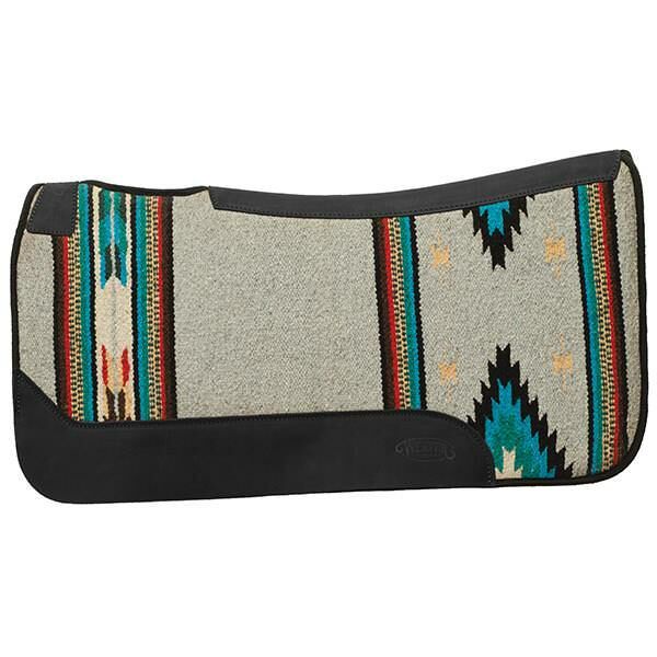 Weaver Leather Contoured Saddle Pad - Gray, Felt