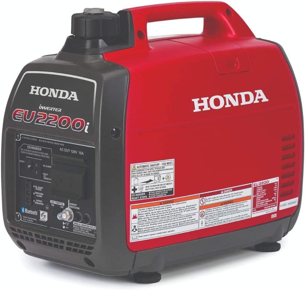 Honda EU2200i Super Quiet Portable Inverter Generator 2200-Watt 120V