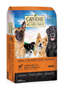 Canidae Lamb & Rice All Life Stages Dry Dog Food, 30-Lb Bag 