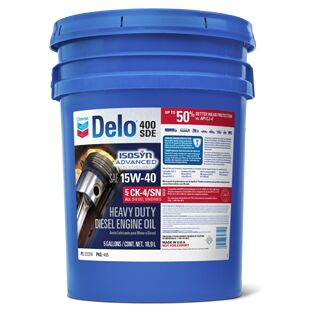 Delo 400 SDE SAE 15W-40 Diesel Engine Oil , 5-Gal