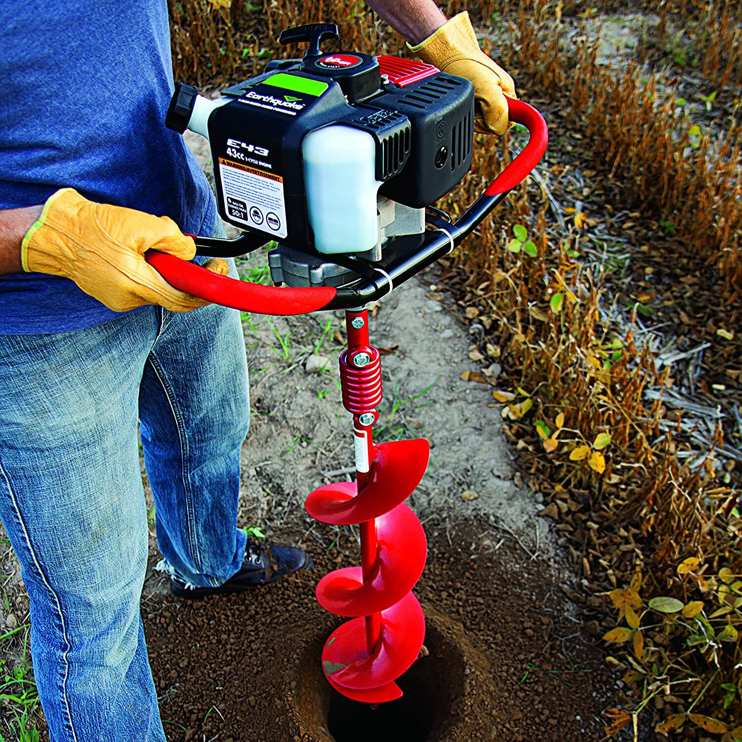 E43™ Earth Auger Combo with 8-In Auger