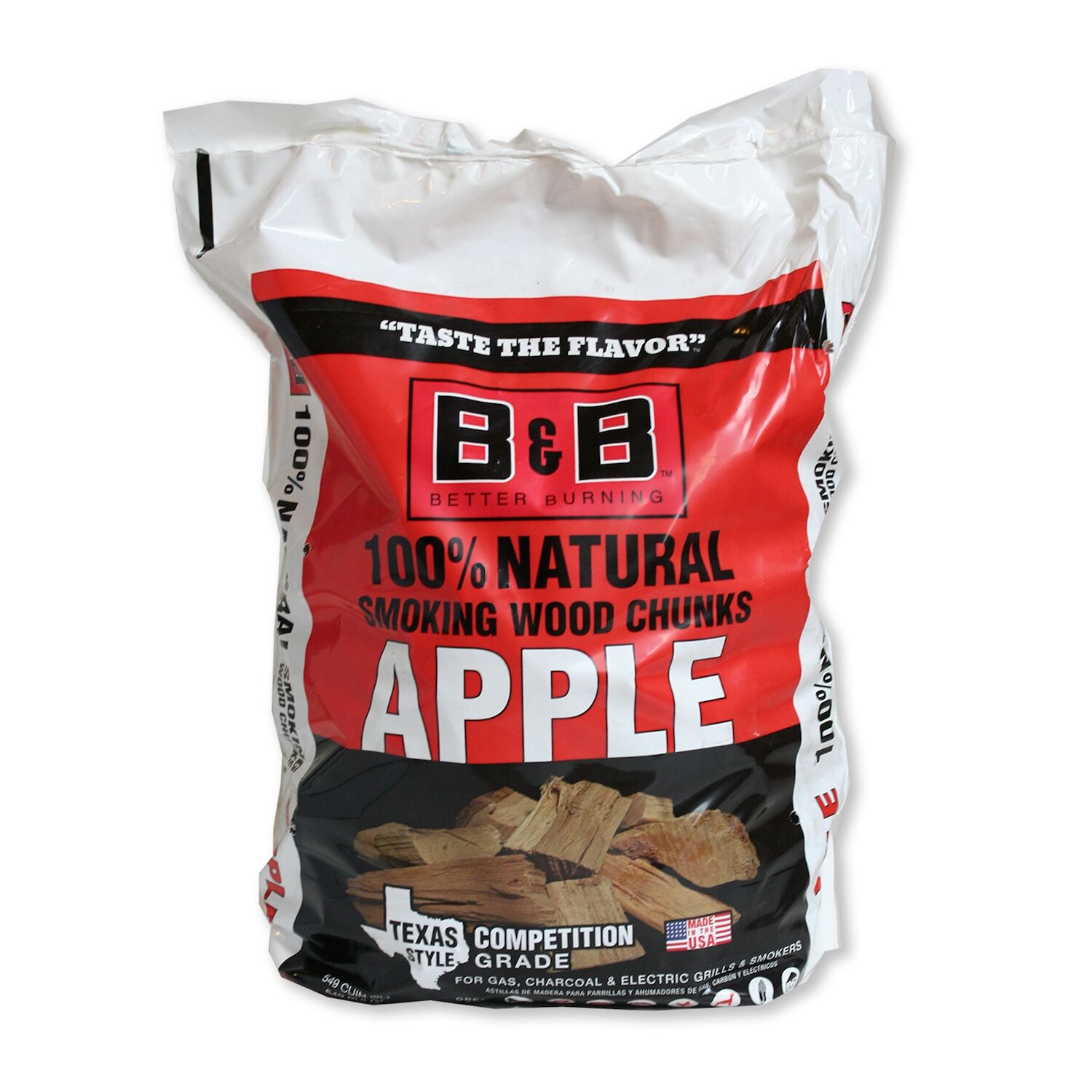 Apple Smoking Wood Chunks, 549-Cu In