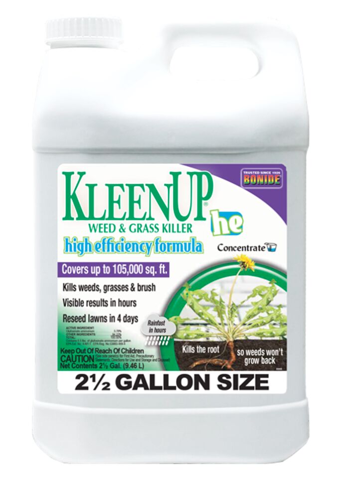 KleenUP He High Efficiency Weed & Grass Killer Concentrate, 2.5-Gal