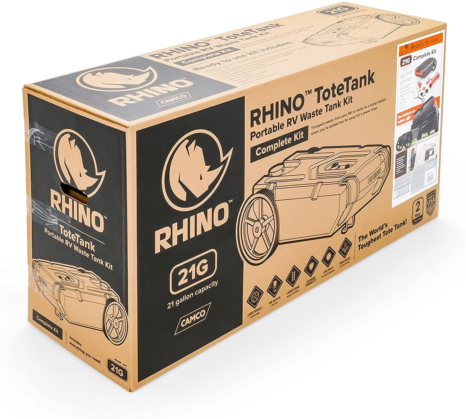 21-Gal Portable Holding Tank