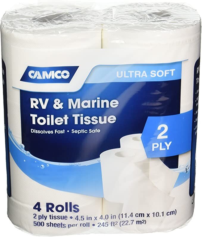 RV & Marine 2-Ply Toilet Tissue, 4-Pk