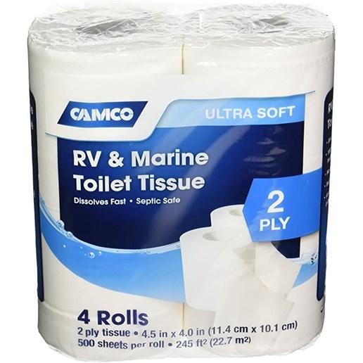 RV & Marine 2-Ply Toilet Tissue, 4-Pk