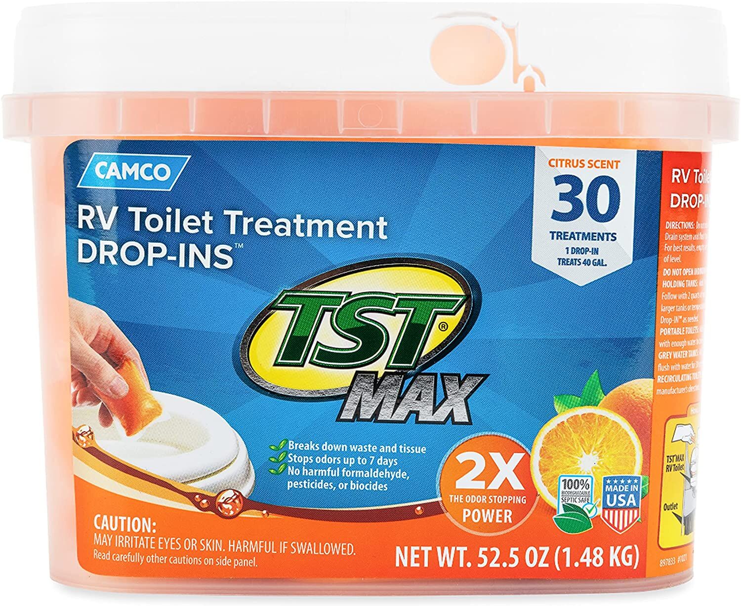 TST MAX RV Toilet Treatment Drop-Ins 30-Ct