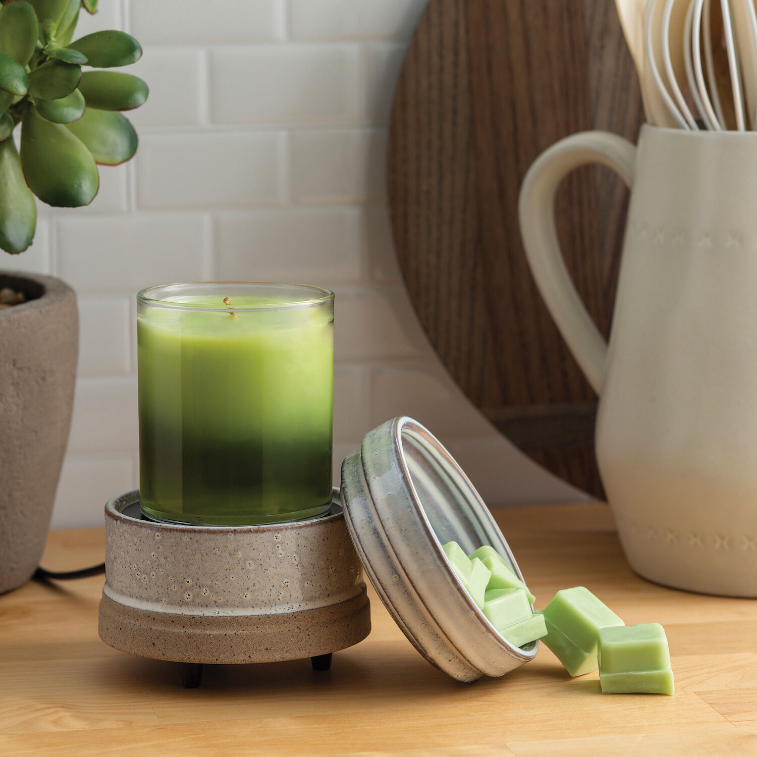 Rustic White 2-in-1 Classic Wax Warmer