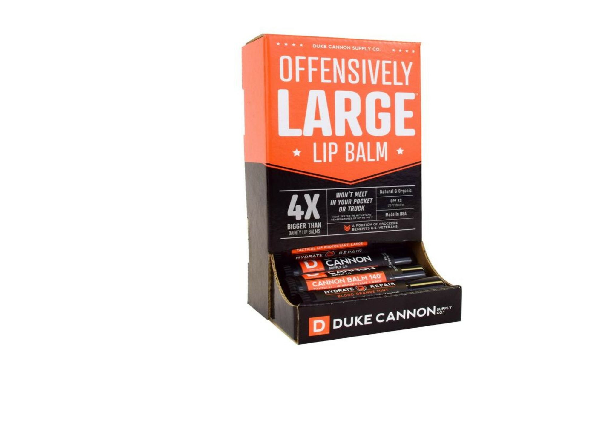 Cannon Balm Tactical Lip Protectant in Fresh Mint, .5-Oz Tube