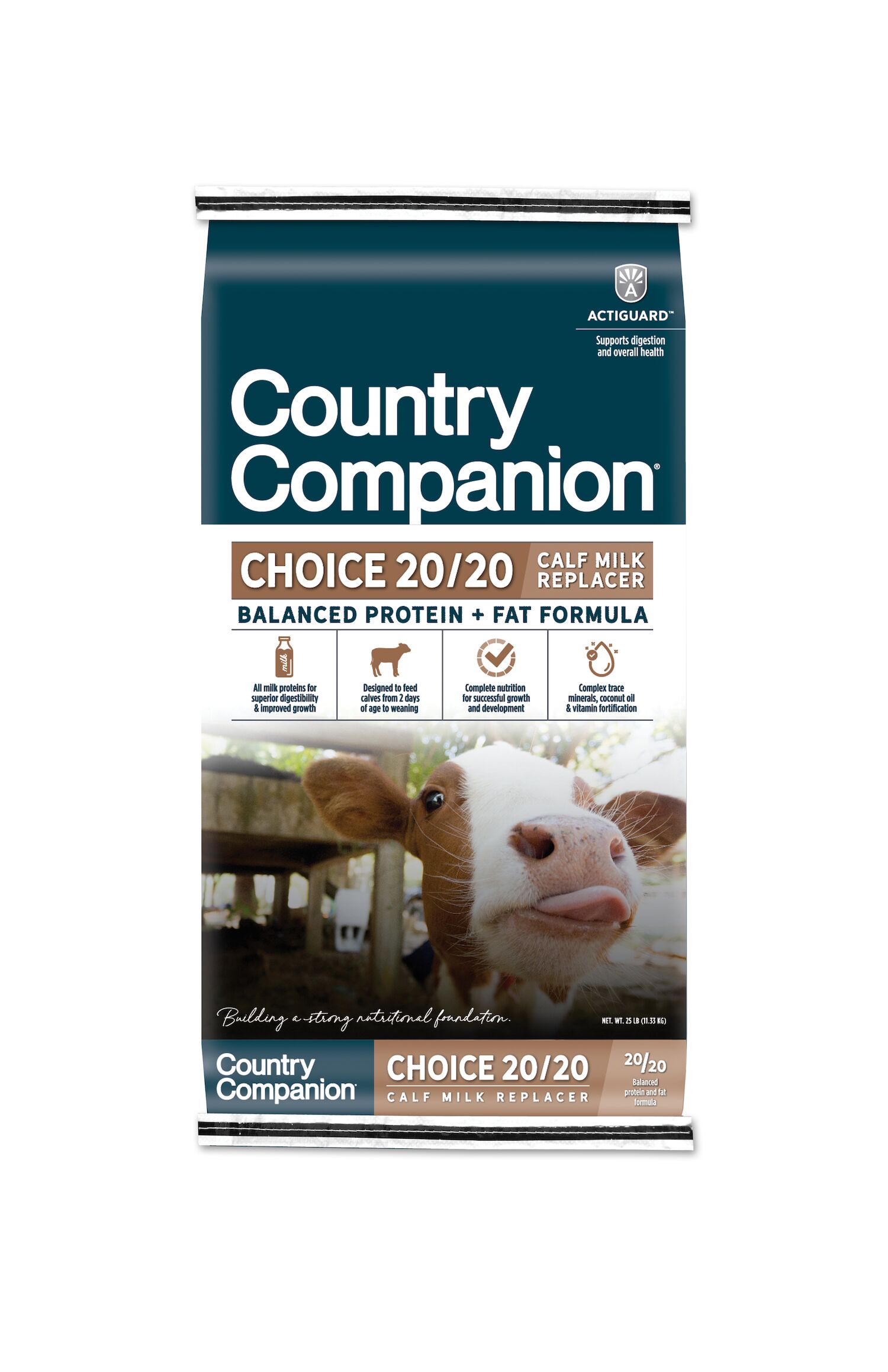 Country Companion Choice 20/20 Calf Milk Replacer, 25-Lb
