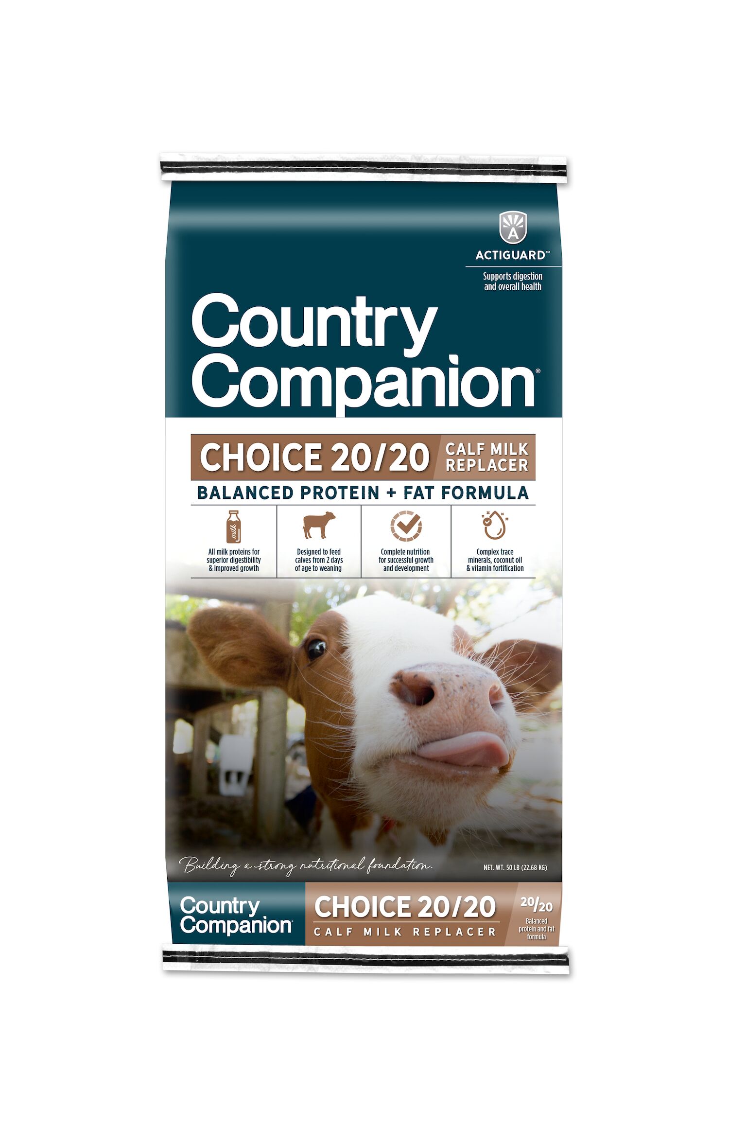 Country Companion Choice 20/20 Calf Milk Replacer, 50-Lb 