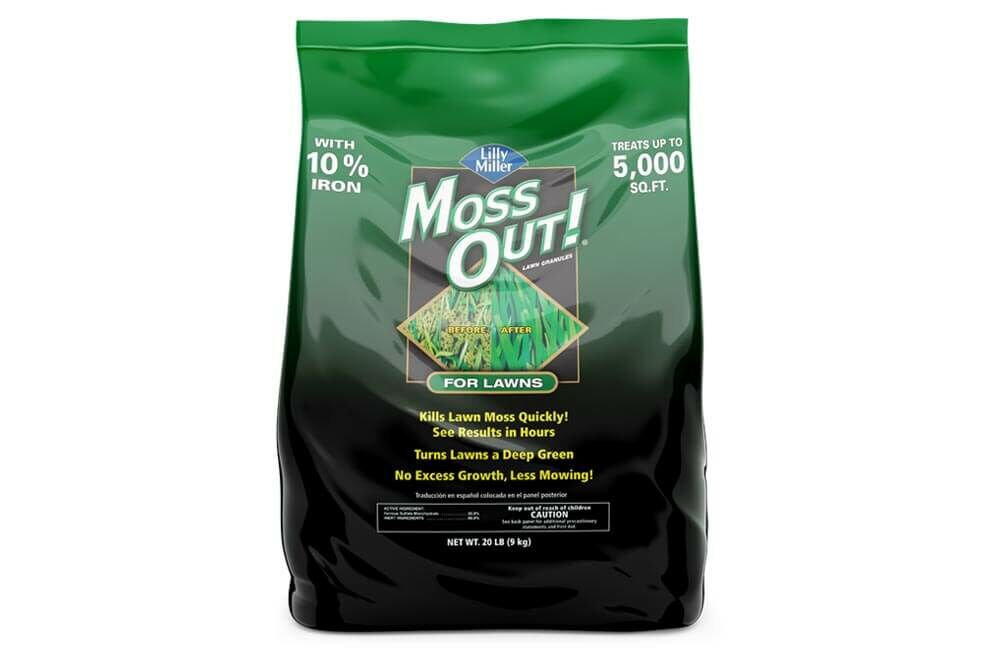 Moss Out! Lawn Granules, 20-Lb
