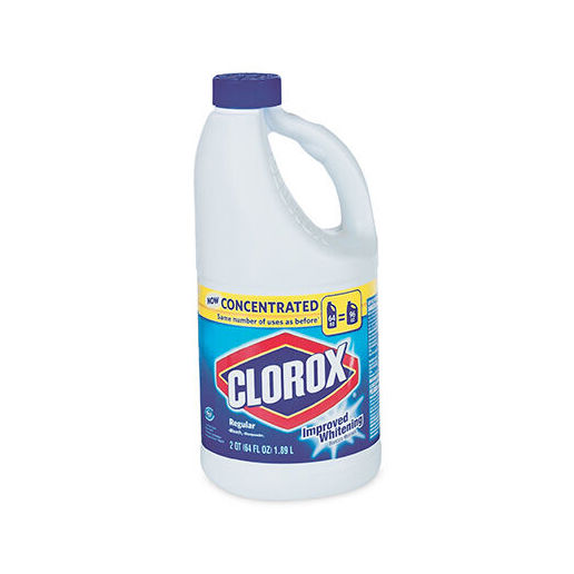 Clorox Concentrated Regular Liquid Bleach, 64-Oz Bottle