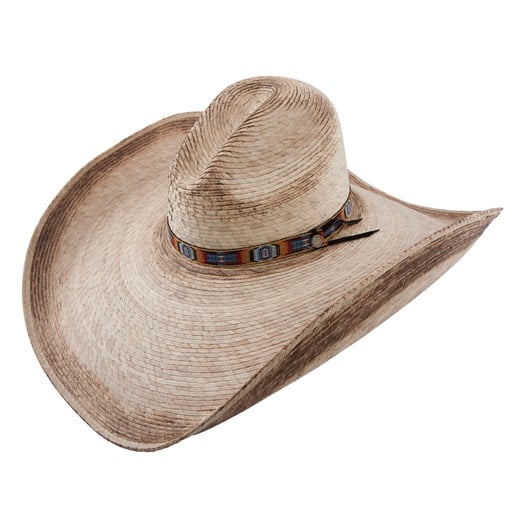 Women's Coyote Palm Leaf Cowboy Hat in Natural/Burned