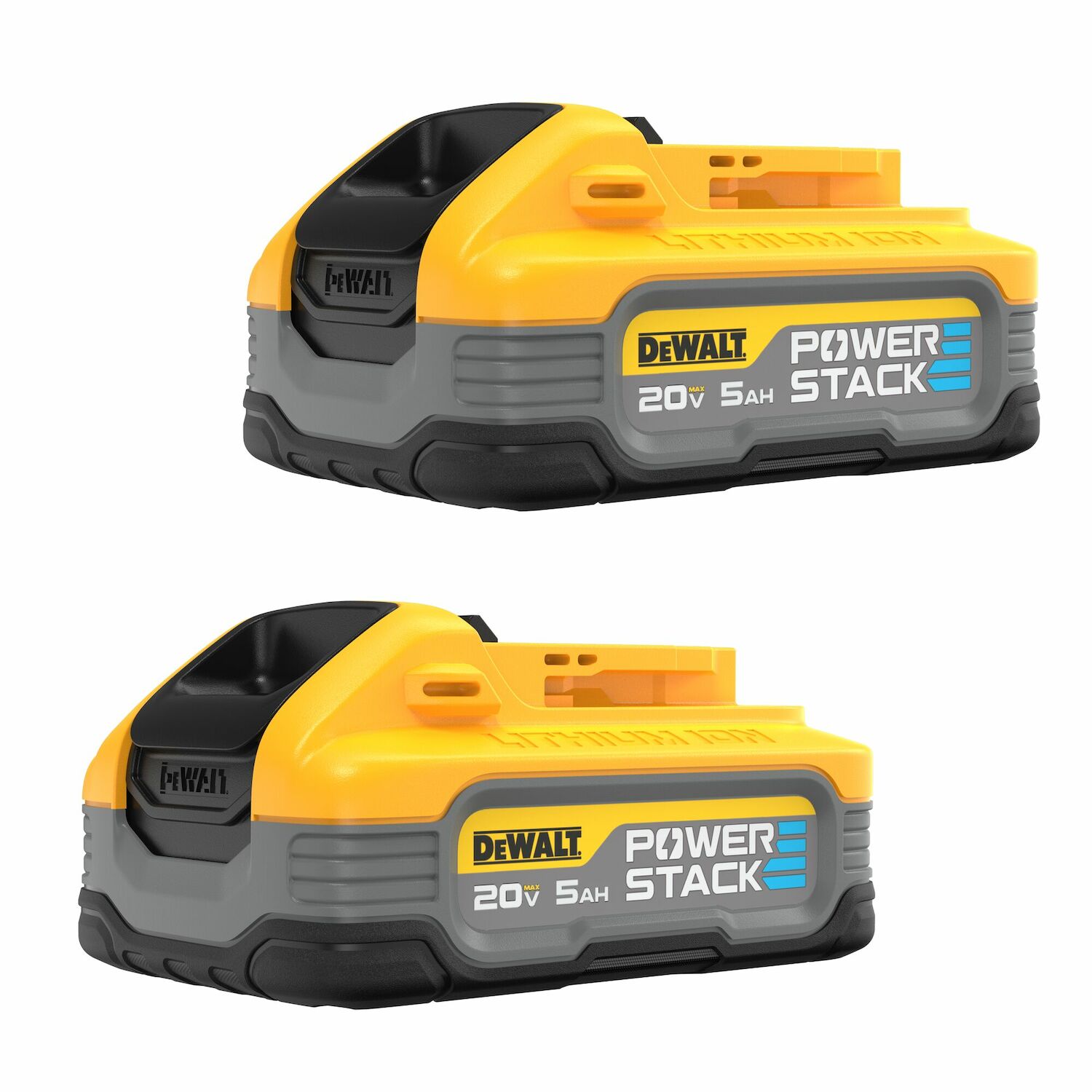 Dewalt 20V MAX XR POWERSTACK 5Ah Battery, 2-Pk