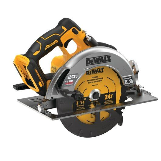DEWALT 20-V Max FlexVolt Advantage Brushless Circular Saw, 7 1/4-In (Tool Only)