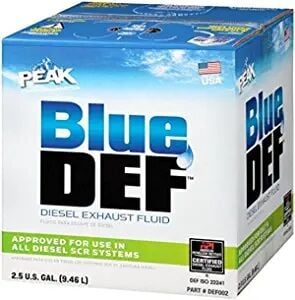 Blue DEF 2.5 Gallon Jug
