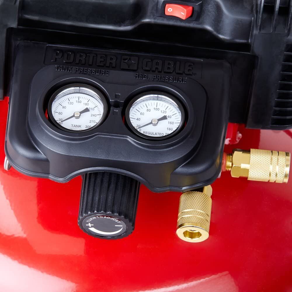 Porter Cable 6-Gal Oil-Free Pancake Air Compressor