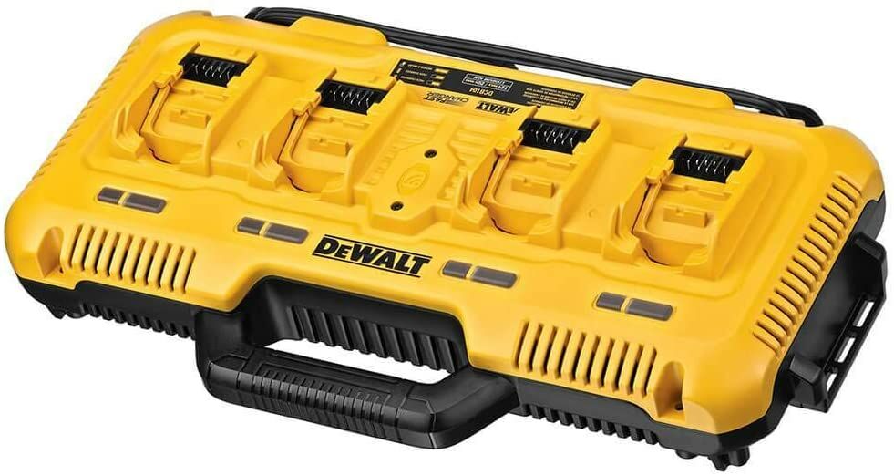 DeWALT Four-Port Simultaneous Fast Battery Charger Power Tools