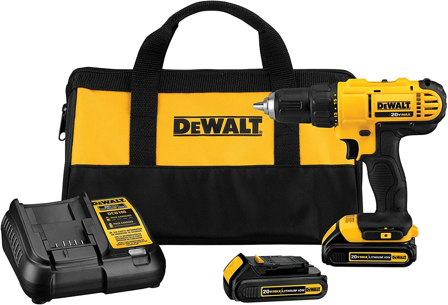 20V MAX Compact Brushless Drill Driver Kit