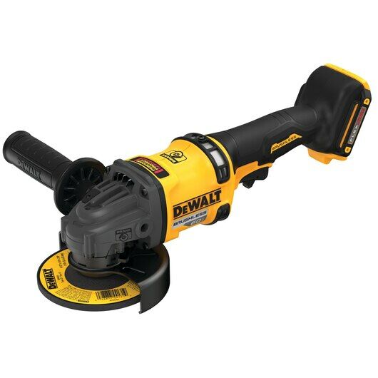 DEWALT 60-V Max Kickback Break Brushless Angle Grinder, 4 1/2-In - 6-In (Tool Only)