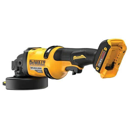 DEWALT 60-V Max Kickback Break Brushless Angle Grinder, 4 1/2-In - 6-In (Tool Only)