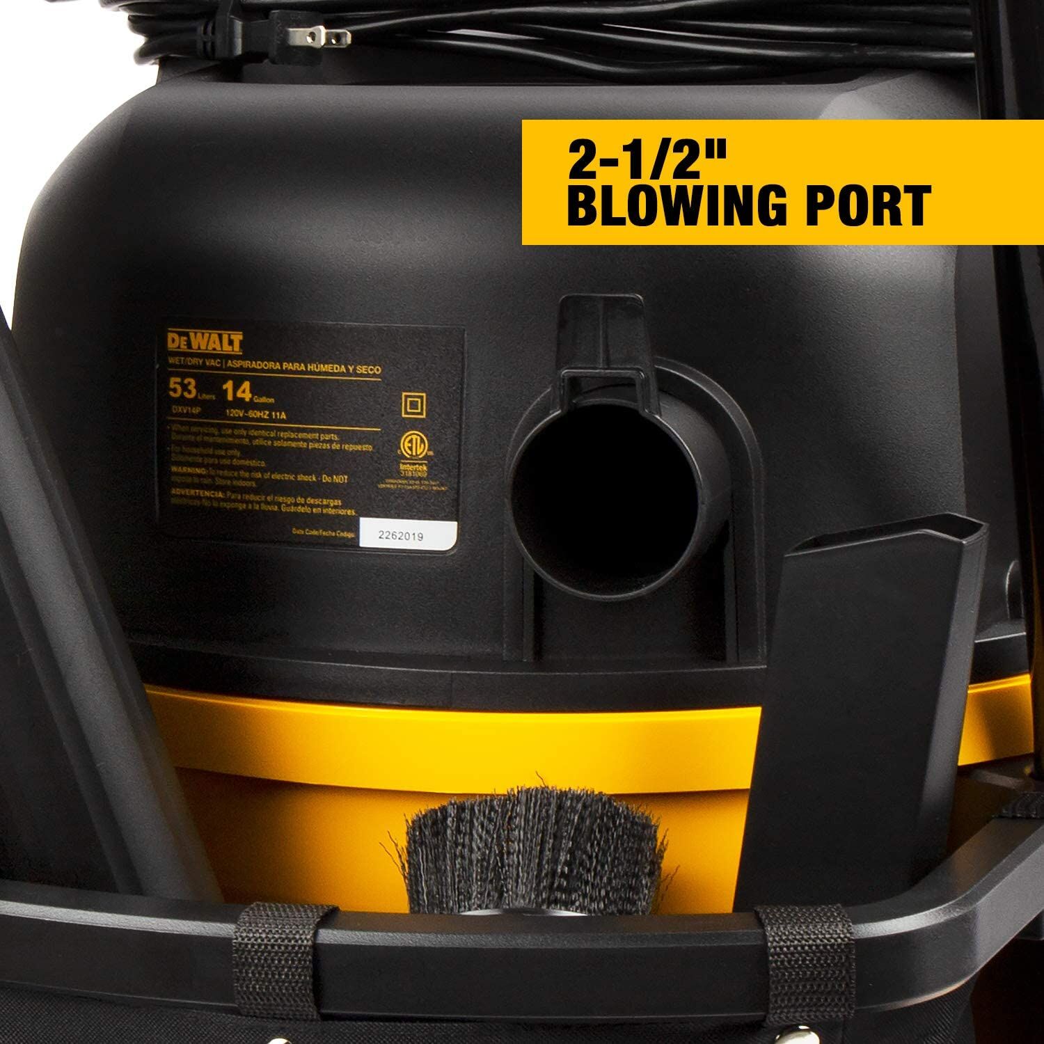 DEWALT 6-HP Corded Wet/Dry Vacuum, 14-Gal